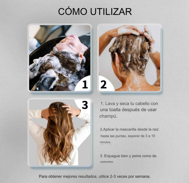 Mascarilla para el cabello MAGICA - Con Argán y Aceite de coco