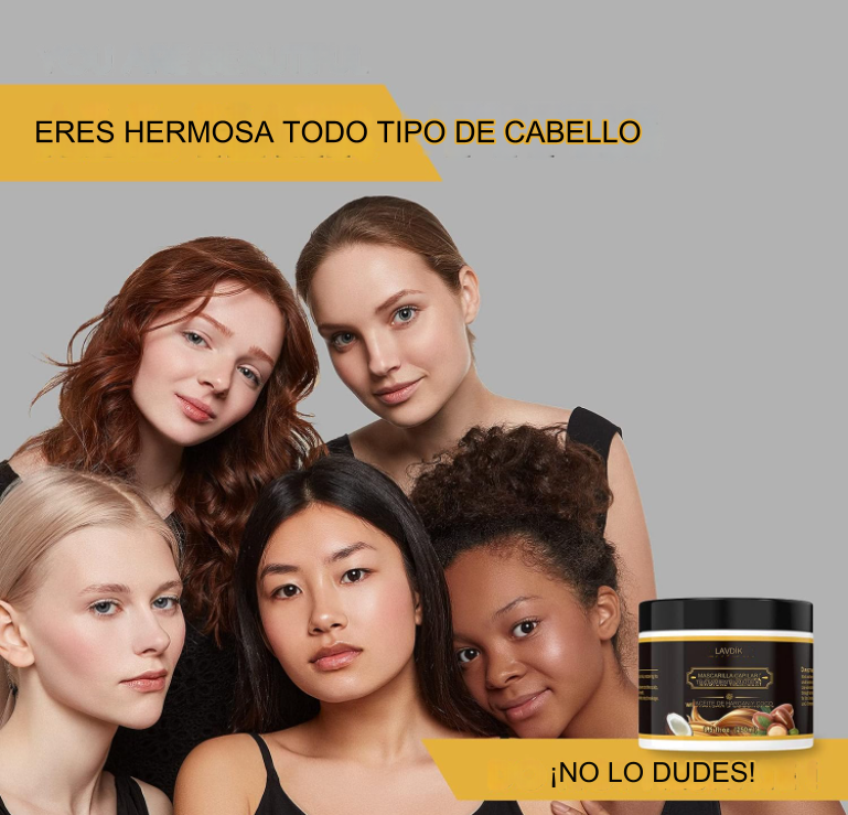 Mascarilla para el cabello MAGICA - Con Argán y Aceite de coco