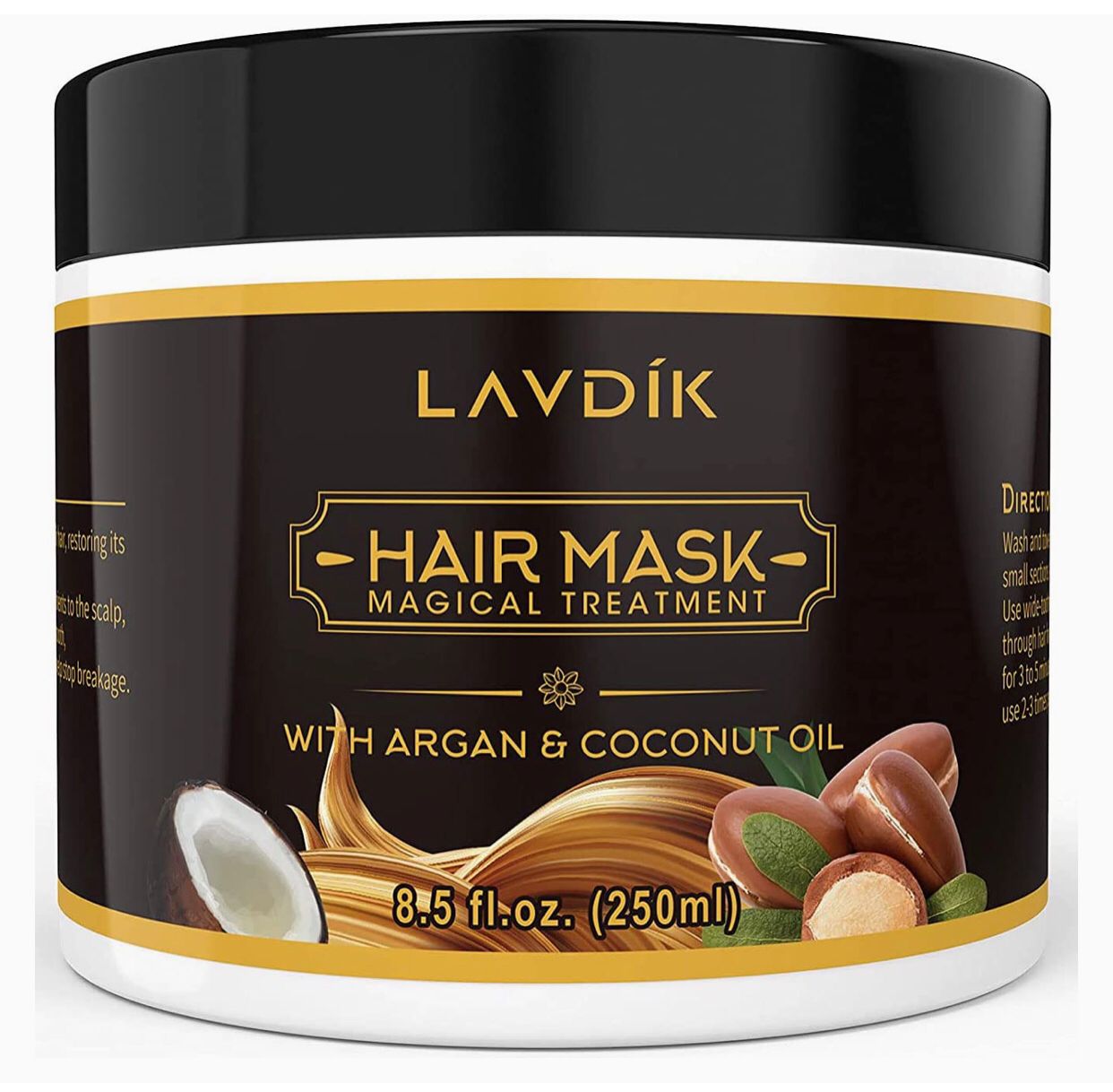 Mascarilla para el cabello MAGICA - Con Argán y Aceite de coco