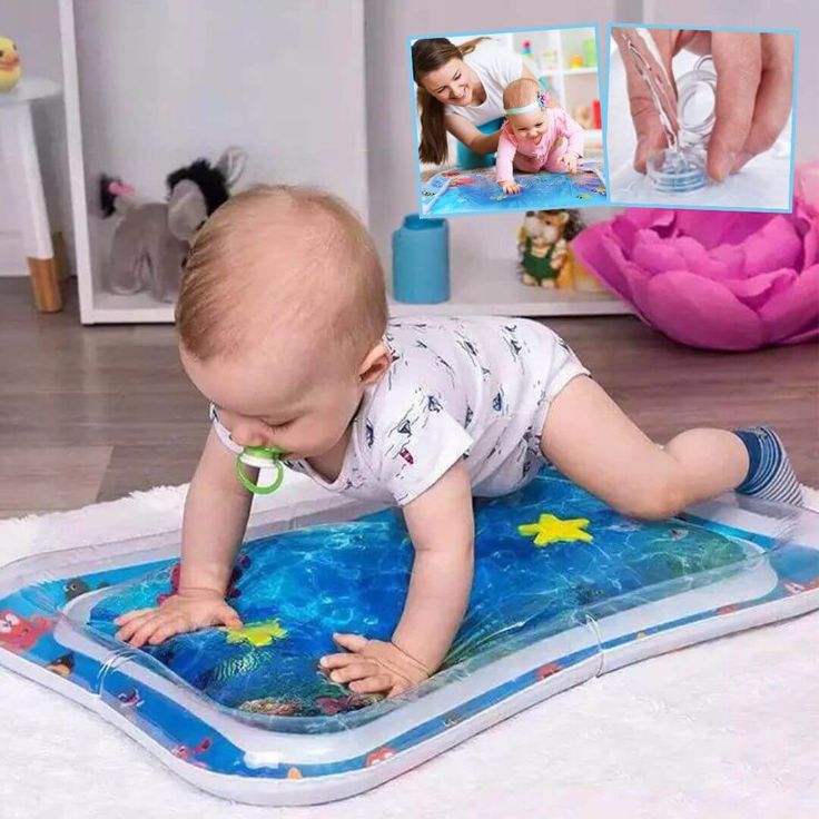 Tapete FRESH BABY - Tapete de agua estimulador de bebes